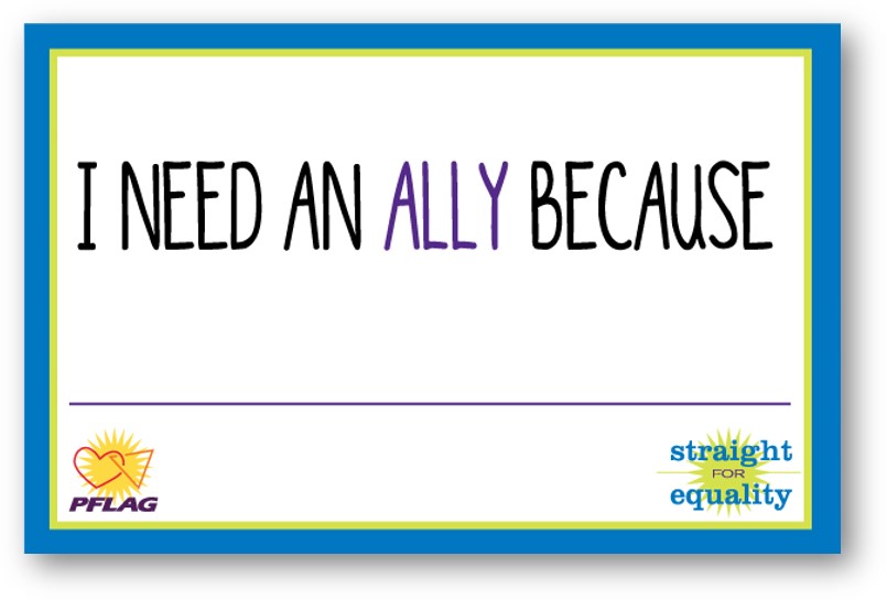 "I need an ally because..." Cards (pack of 50)